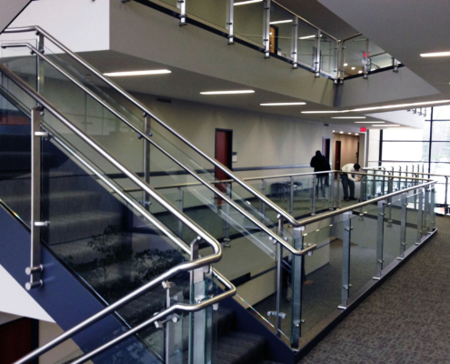 Modern Handrail Office Space